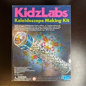 4M Kidz Labs Kaleidoscope Making Building Kit New Factory Sealed